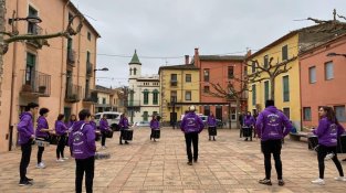 La plaça del poble va estar animada tot el matí