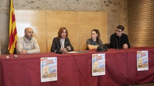 Ahir al matí es va fer la presentació oficial als Porxos de Can Laporta