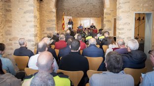 Polítics, agents de seguretat, empresaris i veïns van assistir a la presentació oficial