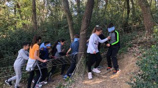 Dimarts els nens van fer tota mena d'activitats