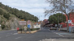 Els carrers, avui, pràcticament buits