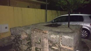 El pou de l'antic llatzaret encara existeix
