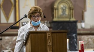 Ahir mossèn Jhon va oficiar una missa molt especial