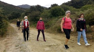 Es van dividir en dos grups per respectar la normativa sanitària