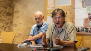 L'acte es va fer respectant les mesures de seguretat
