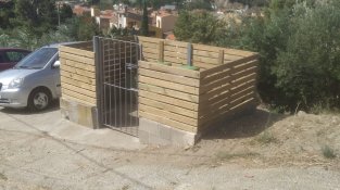 L'illa de contenidors del carrer Carmanxel