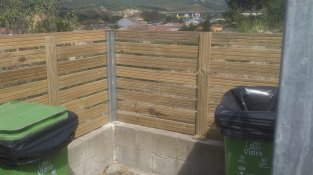 L'illa de contenidors del carrer Carmanxel