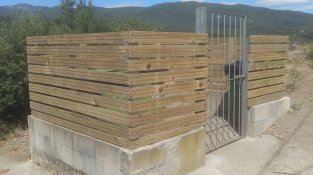 L'illa de contenidors del carrer Carmanxel