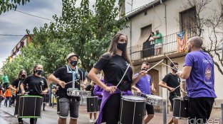 La cercavila va recórrer tot el poble