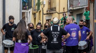 La cercavila va recórrer tot el poble