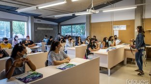 El personal docent va guiar l'alumnat tot el dia