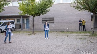 El personal docent va guiar l'alumnat tot el dia