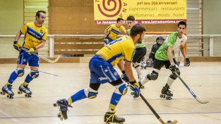 El partit va ser d'allò més intens