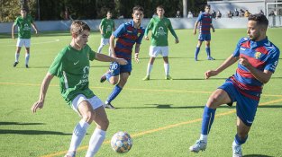 El partit va estar marcat pel vent