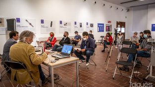 L'autor va ser el protagonista de la jornada