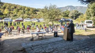 La trobada del coll de Manrella, en imatges