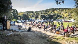 La trobada del coll de Manrella, en imatges