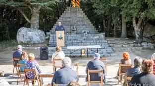 La trobada del coll de Manrella, en imatges