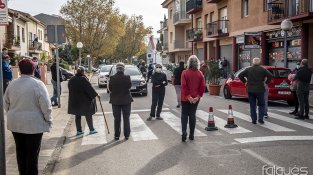 El carrer va estar tallat unes 3 hores