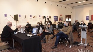 L'acte es va poder seguir telemàticament