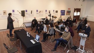 L'acte es va poder seguir telemàticament