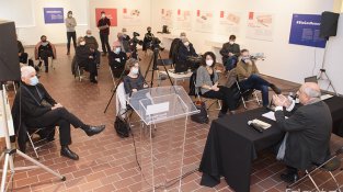 L'acte es va poder seguir de manera telemàtica