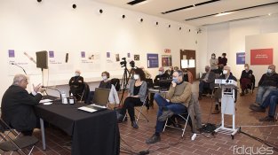 L'acte es va poder seguir de manera telemàtica