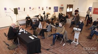 L'acte es va poder seguir de manera telemàtica