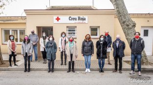 L'acte va comptar amb diversos representants institucionals