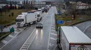 El col·lapse va durar hores