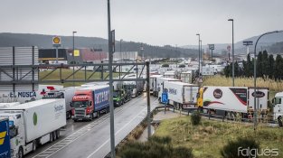 El col·lapse va durar hores