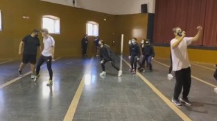 Un moment de la coreografia