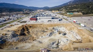 Els treballs encara estan en la fase d'excavació