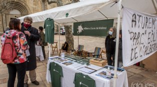 L'ALLIMO recull signatures contra els parcs eòlics a Agullana