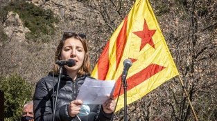 Durant tot el matí es van anar succeint els parlaments amb les actuacions musicals