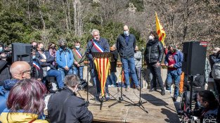 Durant tot el matí es van anar succeint els parlaments amb les actuacions musicals
