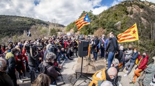 Durant tot el matí es van anar succeint els parlaments amb les actuacions musicals