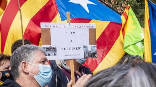 Durant tot el matí es van anar succeint els parlaments amb les actuacions musicals