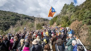 Durant tot el matí es van anar succeint els parlaments amb les actuacions musicals