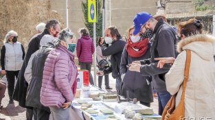 L'acte es va fer diumenge al mercat