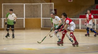 Els nois van disputar el primer partit de la represa a la Jonquera