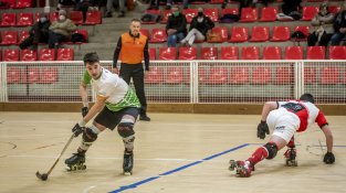Els nois van disputar el primer partit de la represa a la Jonquera