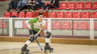 Els nois van disputar el primer partit de la represa a la Jonquera