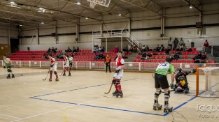 Els nois van disputar el primer partit de la represa a la Jonquera
