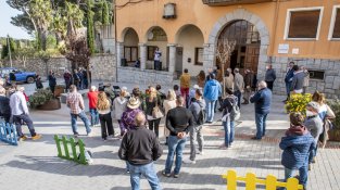 L'acte es va fer ahir a la tarda