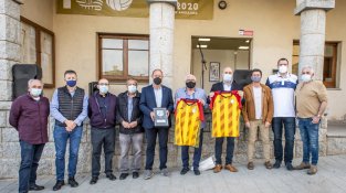 L'acte es va fer ahir a la tarda