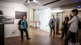 Un moment de la inuaguració