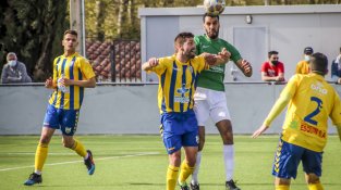 Imatge del partit contra el Palamós