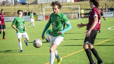 Una imatge del partit