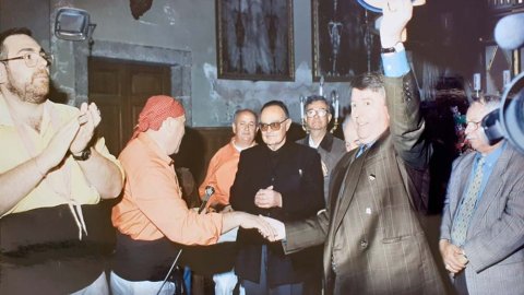 Bateig dels Castellers de l'Albera, el 28 d'abril de 1996